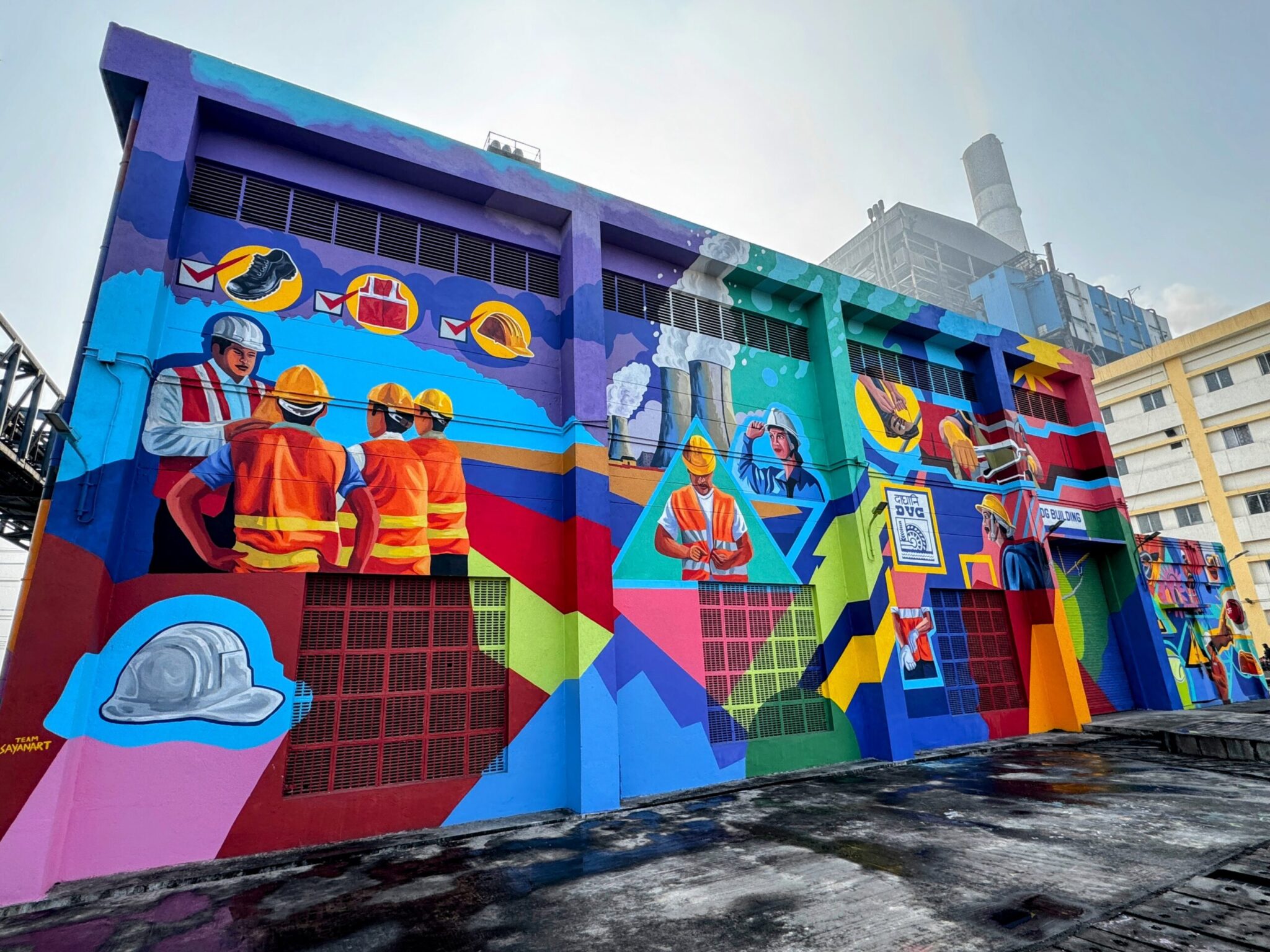 DVC Raghunathpur Mural