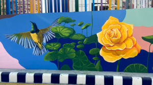 Newtown underpass mural