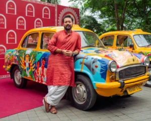 kolkata-taxi-pose img