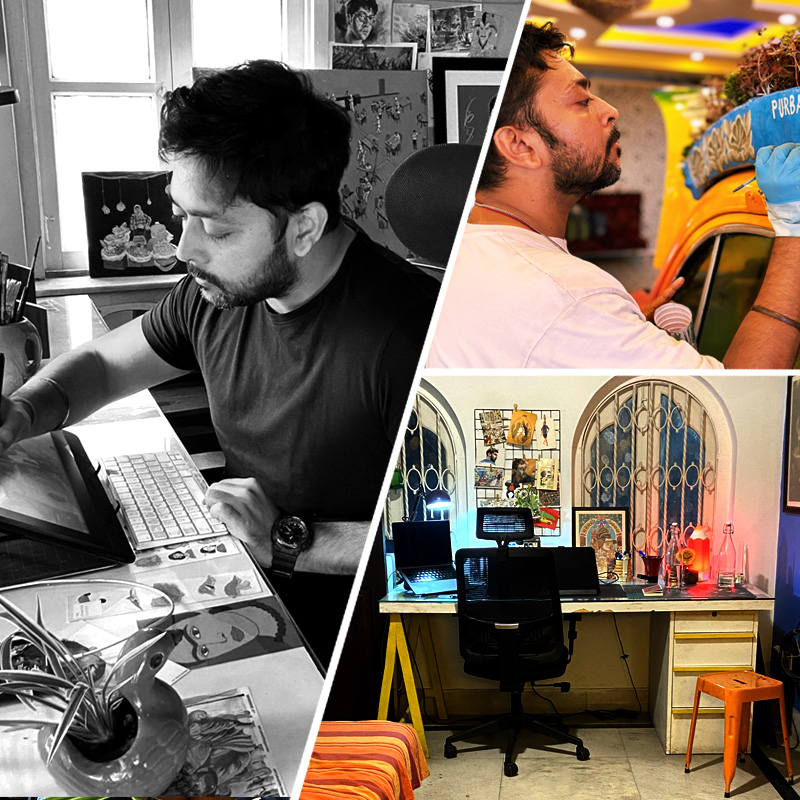 Sayan Studio practice pic